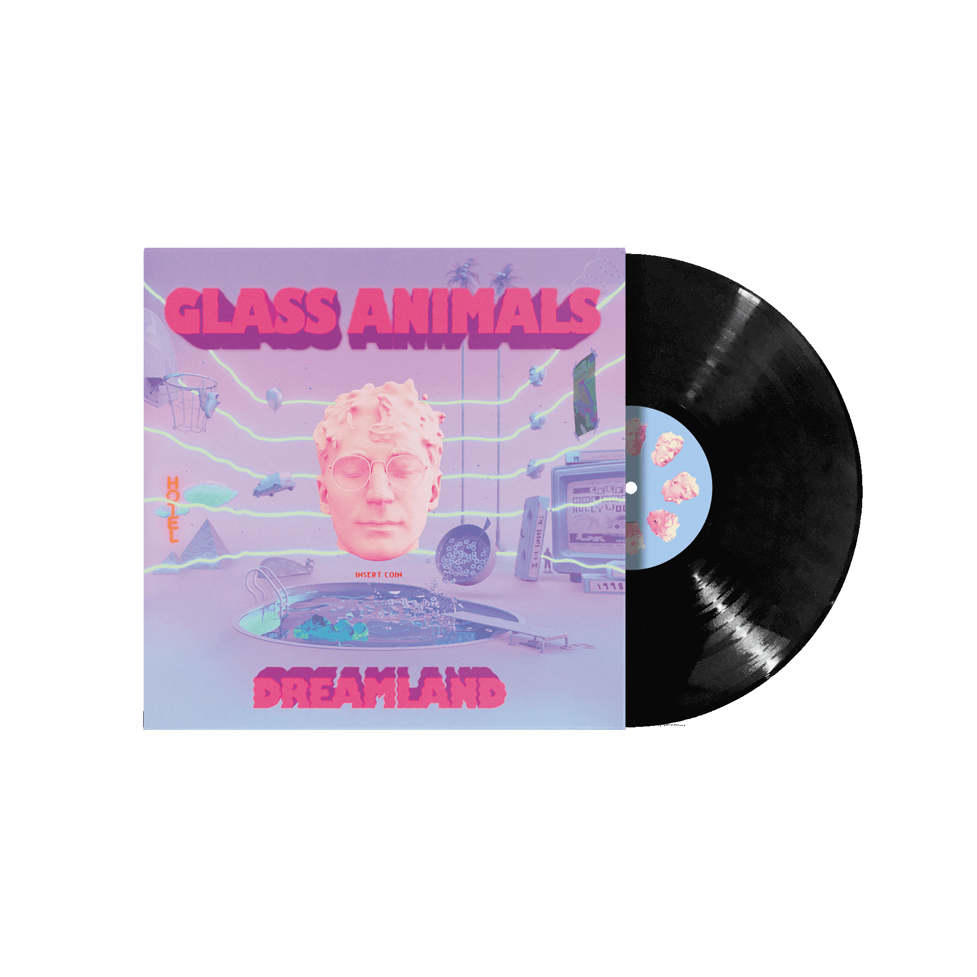 Dreamland Black Vinyl Glass Animals