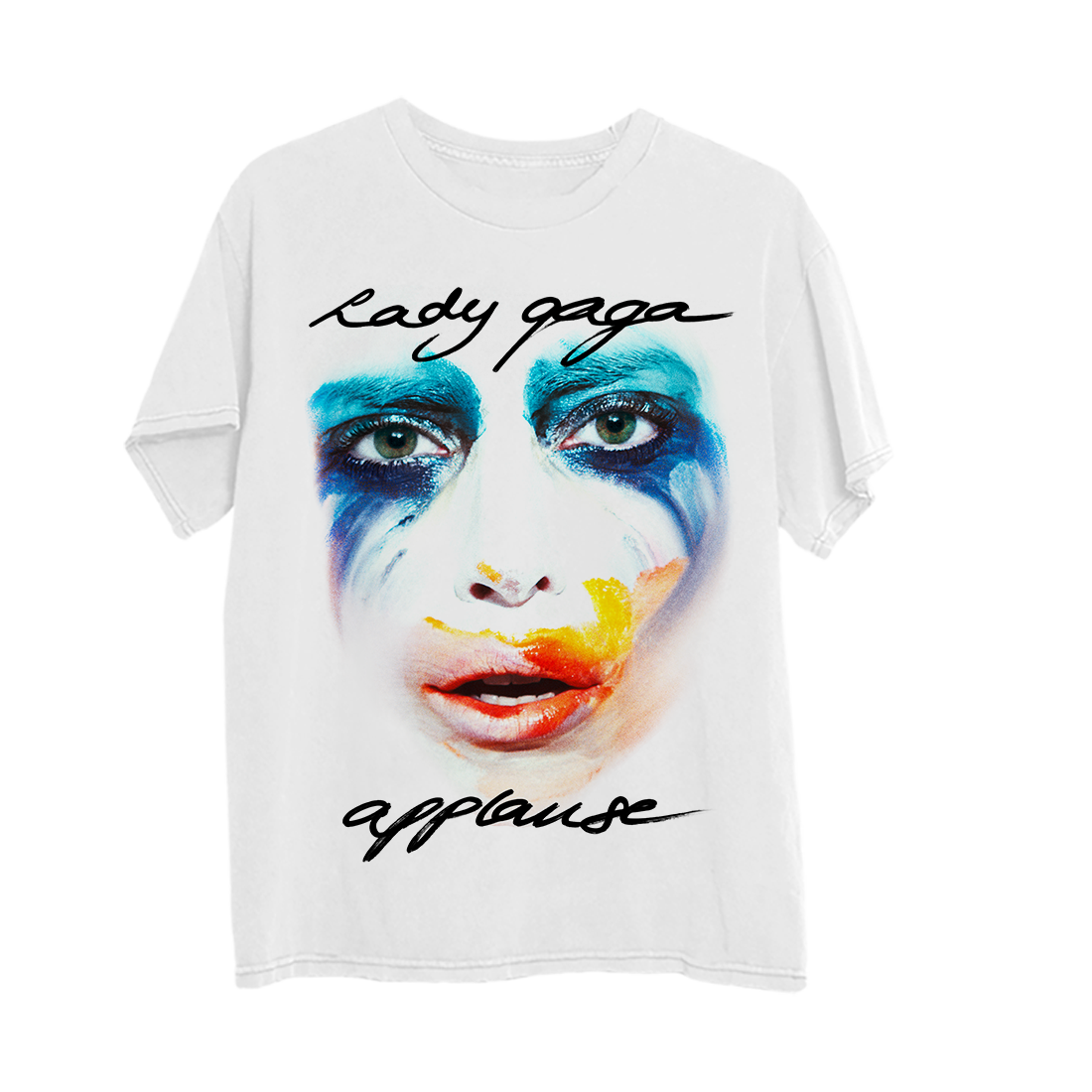 Lady Gaga Iconic Facepaint Pop Music Legend Artwork Débardeur
