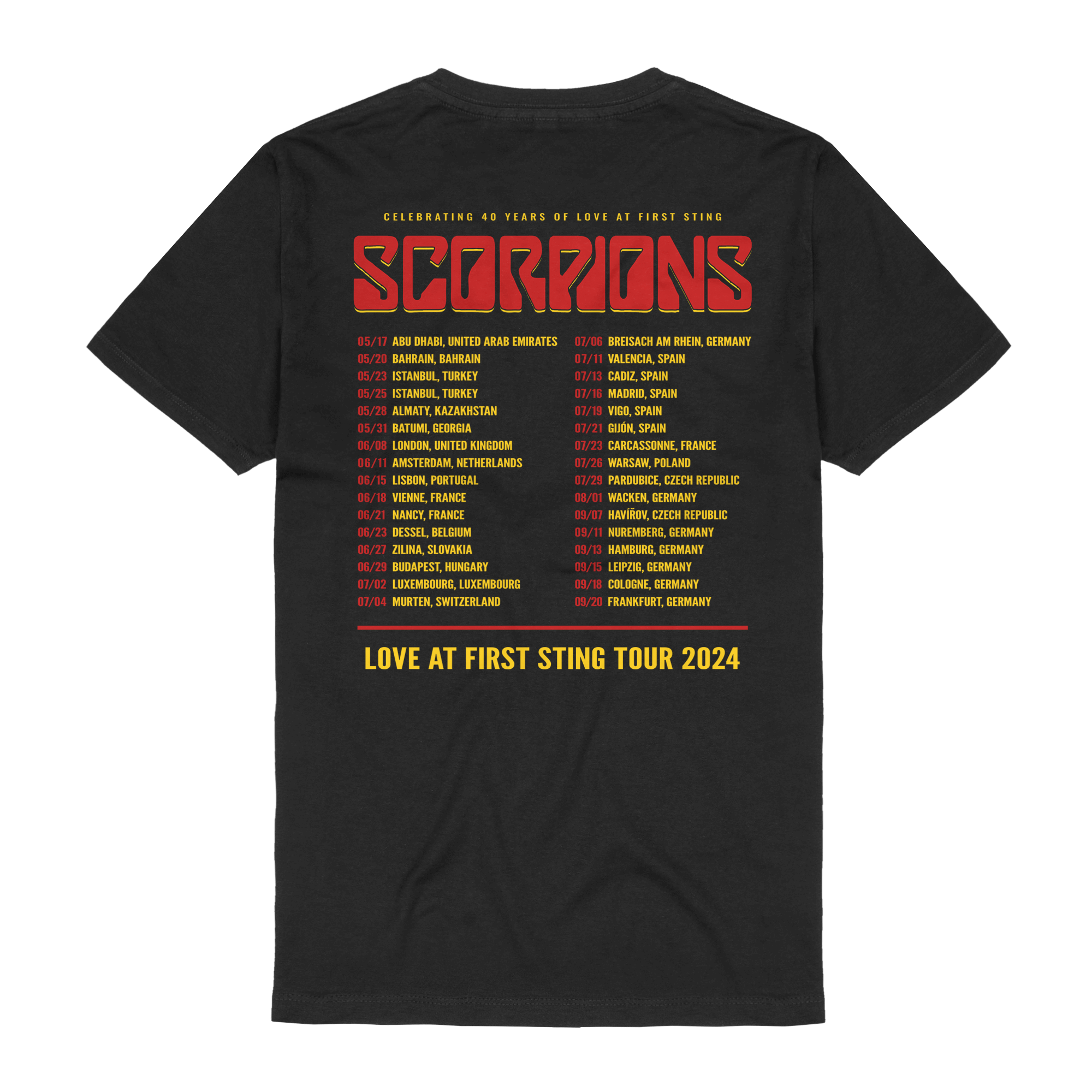 Love At First Sting Tour 2024 Scorpions